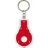 ABS bulb-shaped key holder, red - BRANIO