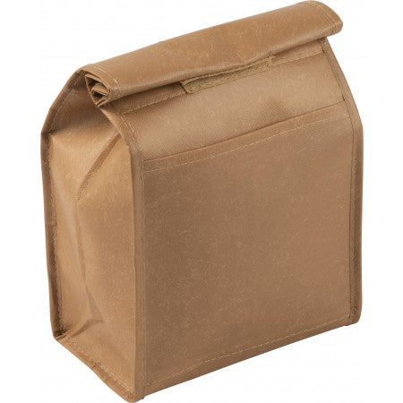 Nonwoven cooling bag, brown