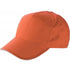 Cap with sandwich peak, orange