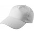Cap, cotton twill, white