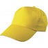 Cap, cotton twill, yellow