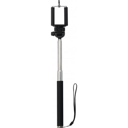 ABS telescopic selfie stick, black - BRANIO
