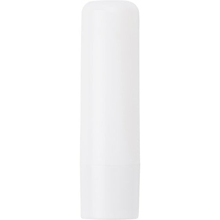 Lip balm stick with SPF 15 protection., white