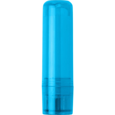 Lip balm stick with SPF 15 protection., light blue