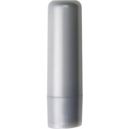 Lip balm stick with SPF 15 protection., silver