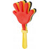 Hand clapper, black/yellow/red