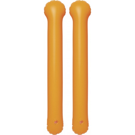 Inflatable 'bam bam' sticks, orange