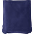 Inflatable velour travel cushion, blue