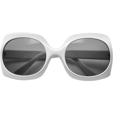 Fashionable sunglasses, white