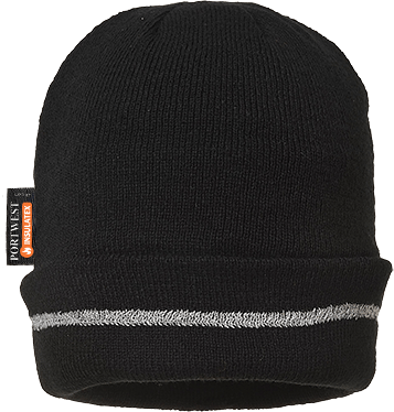 b023 Knitted Hat Reflective Trim - BRANIO