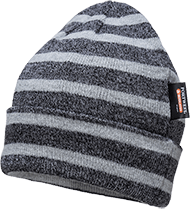 b024 Insulatex Knit Hat Striped - BRANIO