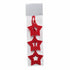 Star shape felt tree hanger
