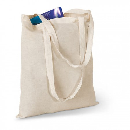 Shopping bag with long handles