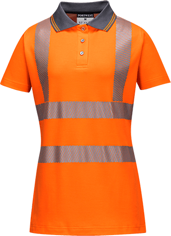 lw72 Hi-Vis Ladies Pro Polo Shirt - BRANIO