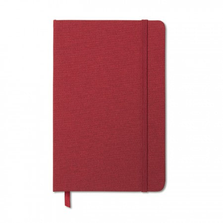 Two tone fabric cover notebook