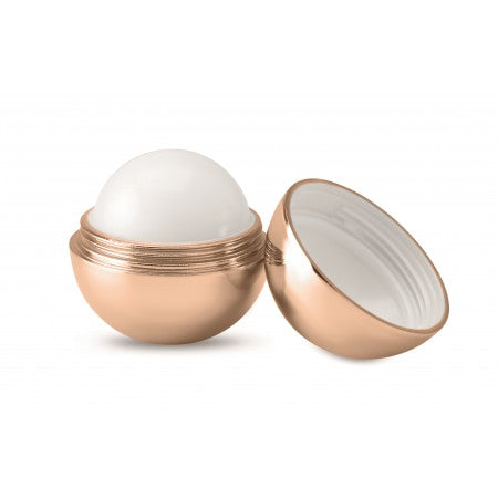 Round lip balm UV finish