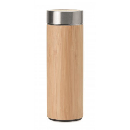 Double wall SS/bamboo bottle