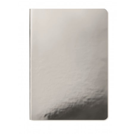 Shiny soft cover notebook