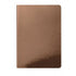 Shiny soft cover notebook