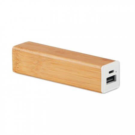 Power bank bamboo 2200 mAh