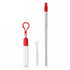 Telescopic straw with brush