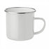 Metal mug with enamel layer
