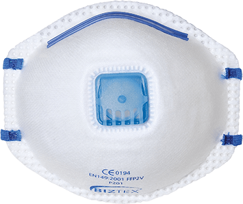 p209 FFP2 Mask Valved Pk (3 Bucati) - BRANIO