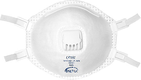 p301 FFP3 Respirator Valved (10 Bucati) - BRANIO