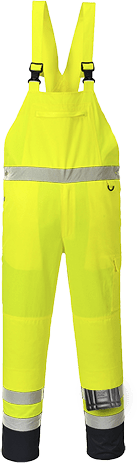 pj52 Hi-Vis Contrast Bib &amp;amp; Brace - BRANIO