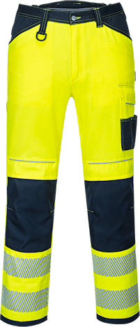 pw340 PW3 Hi-Vis Work Trousers - BRANIO