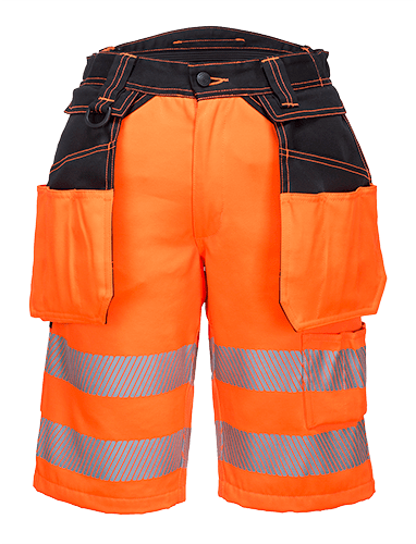 pw343 PW3 Hi-Vis Holster Shorts - BRANIO