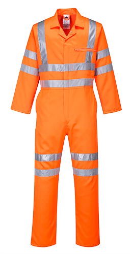 rt42 Hi-Vis Polycotton Coverall RIS - BRANIO