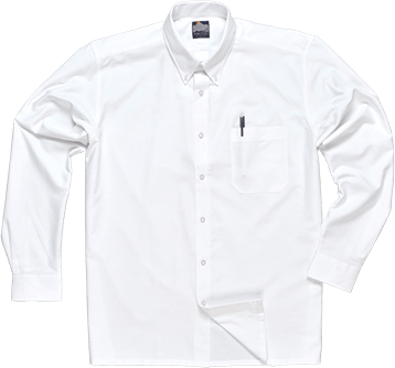 s107 Oxford - Camasa cu maneca lunga unisex - BRANIO