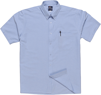 s108 Oxford Shirt Short Sleeve - BRANIO