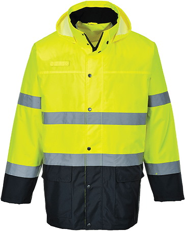 s166 Lite 2-Tone Jacheta Hi Vis Pentru Trafic - BRANIO