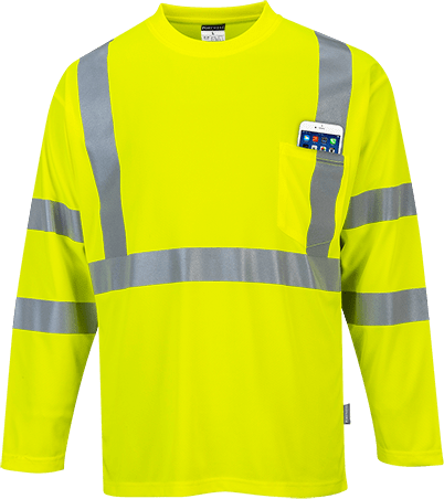 s191 Hi-Vis Long Sleeved T-Shirt - BRANIO