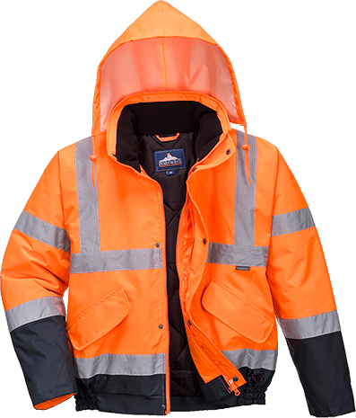 s266 Hi-Vis 2-Tone Jacheta Bomber - BRANIO