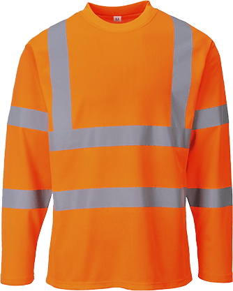 s278 Hi-Vis T-Shirt Long Sleeves - BRANIO