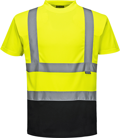 s378 Hi-Vis 2-Tone T-Shirt - BRANIO