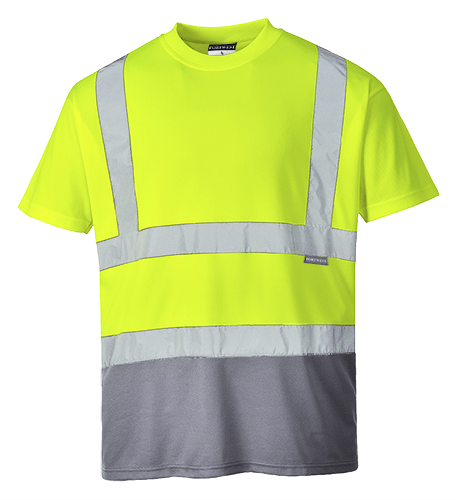 s378 Hi-Vis 2-Tone T-Shirt - BRANIO