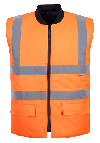 s469 Hi-Vis Bodywarmer - BRANIO