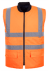 s469 Hi-Vis Bodywarmer - BRANIO