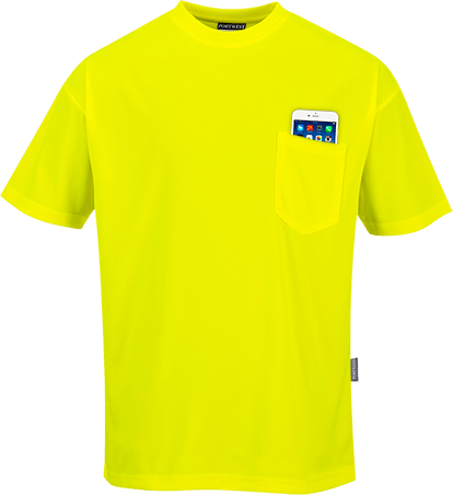 s578 Short Sleeve Pocket T-Shirt - BRANIO