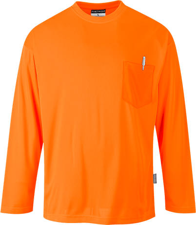 s579 Long Sleeve Pocket T-Shirt - BRANIO