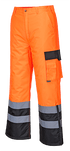 s686 Hi-Vis Lined Contrast Trousers - BRANIO