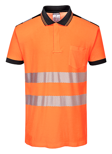 t180 PW3 Hi-Vis Polo Shirt  S/S - BRANIO