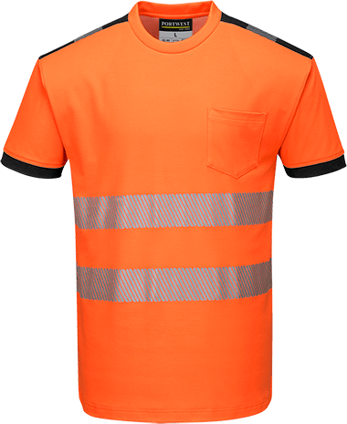 t181 PW3 Hi-Vis T-Shirt  S/S - BRANIO