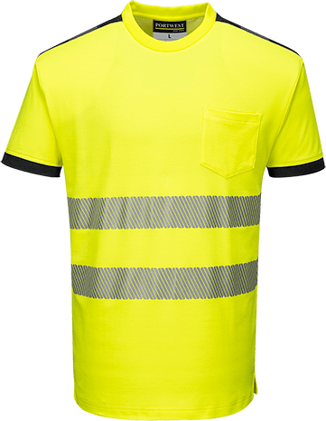 t181 PW3 Hi-Vis T-Shirt  S/S - BRANIO