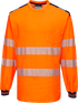 t185 PW3 Hi-Vis T-Shirt  L/S - BRANIO