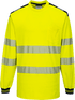 t185 PW3 Hi-Vis T-Shirt  L/S - BRANIO